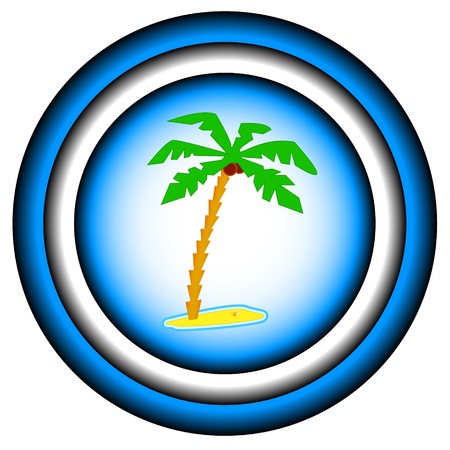 New travel icon on a white backgroundのイラスト素材