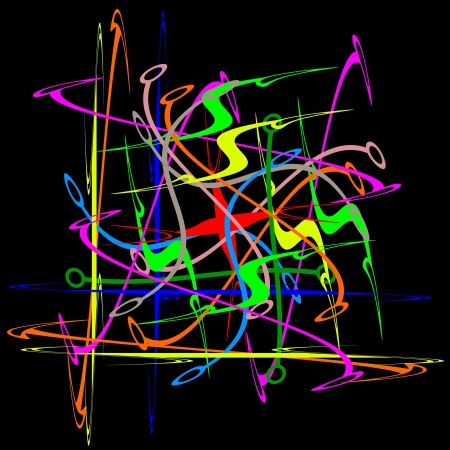 Unique background with details in the centerのイラスト素材