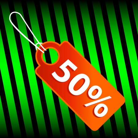New discount in some percent on a unique backgroundのイラスト素材