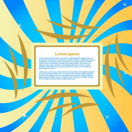 Interesting abstract background in the form of color lines. Vector illustrationのイラスト素材