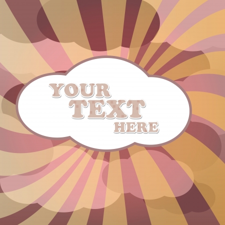 Interesting abstract background in the form of color lines. Vector illustrationのイラスト素材