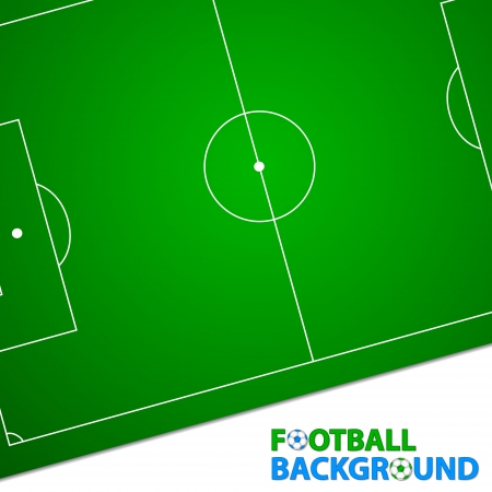 Interesting football background with a place for the textのイラスト素材