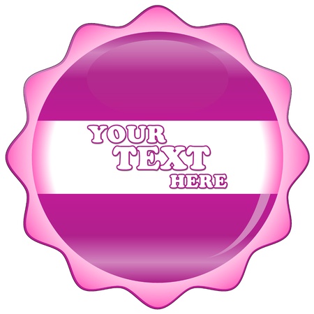 New purple icon on a white backgroundのイラスト素材