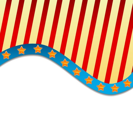 Background with stars and lines. Vector illustrationのイラスト素材