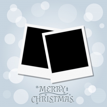 Christmas and New Year. Vector greeting cardのイラスト素材