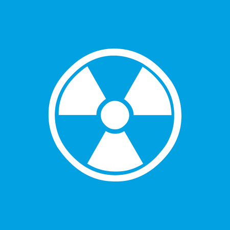 Nuclear white iconのイラスト素材