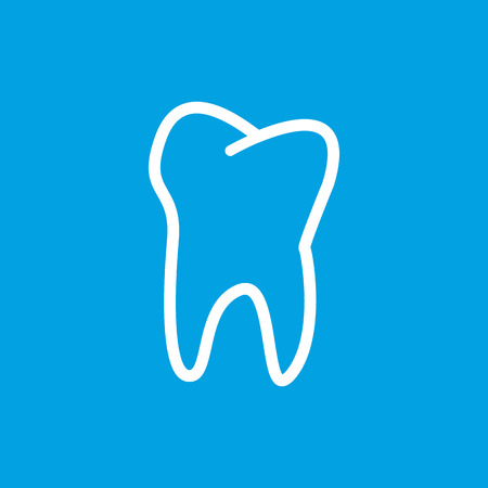 Tooth white iconのイラスト素材