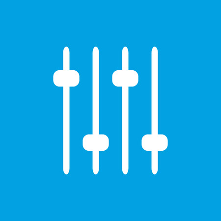 Sound white iconのイラスト素材