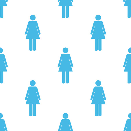 Woman seamless patternのイラスト素材