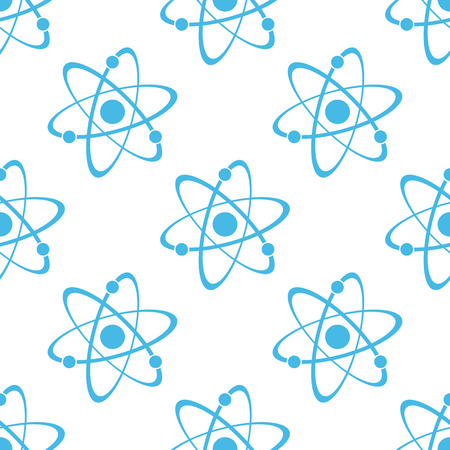 Atom seamless patternのイラスト素材