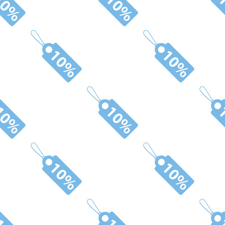 Price tag seamless patternのイラスト素材