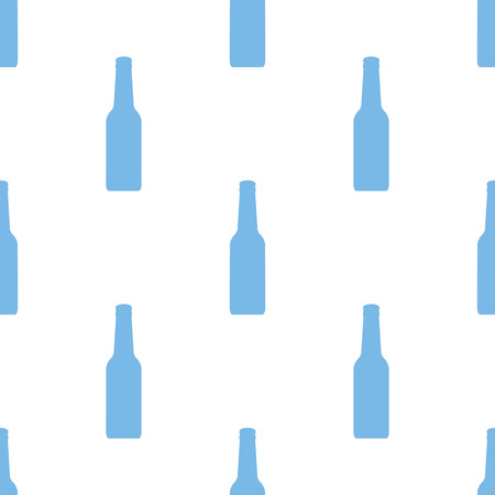 Bottle seamless patternのイラスト素材