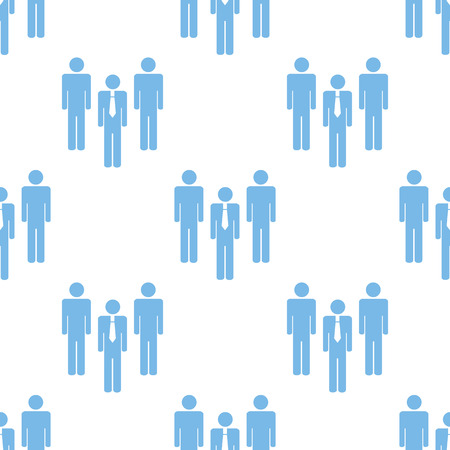 Leader seamless patternのイラスト素材