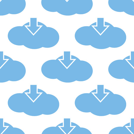 Download cloud seamless patternのイラスト素材