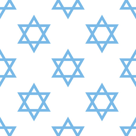 Judaism seamless patternのイラスト素材