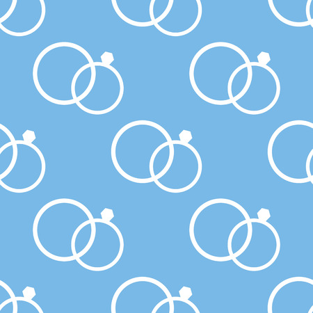 Marriage seamless patternのイラスト素材