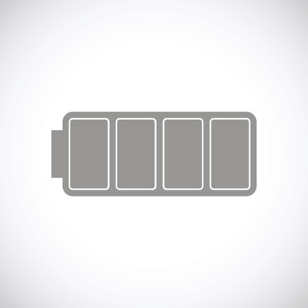 Battery black iconのイラスト素材