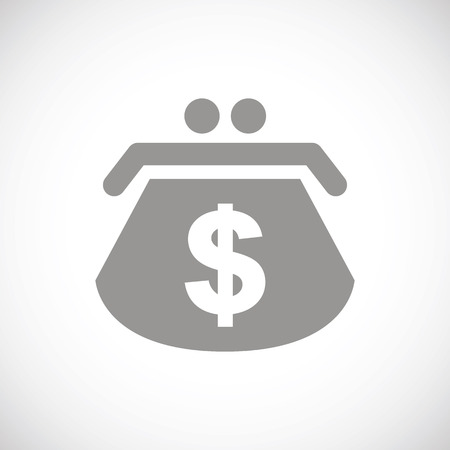 Dollar black iconのイラスト素材