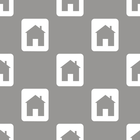 Home seamless patternのイラスト素材