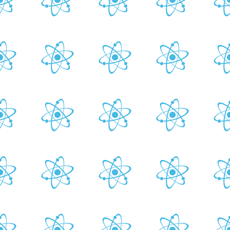 Unique Atom seamless patternのイラスト素材