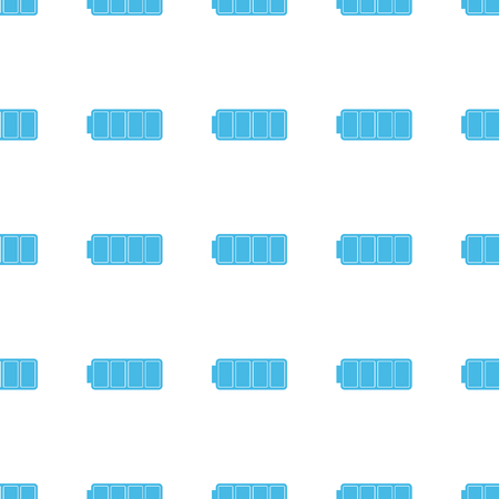 Unique Battery seamless patternのイラスト素材