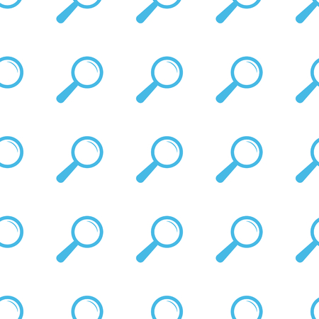 Unique Magnifying glass seamless patternのイラスト素材
