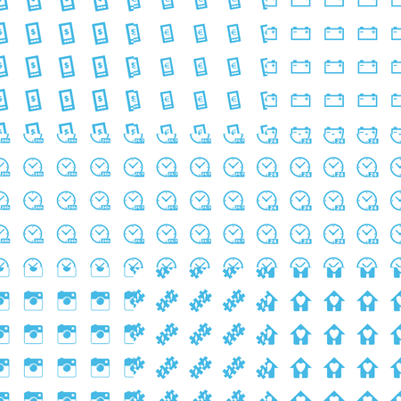 Big seamless pattern setのイラスト素材