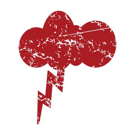 Red grunge storm のイラスト素材