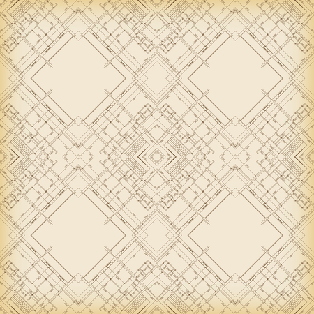 Geometric reflected architecture backgroundのイラスト素材