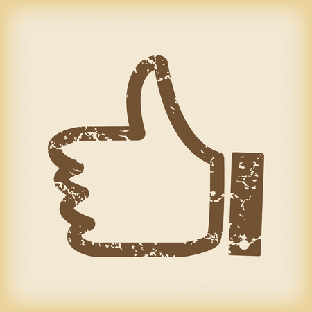 Grungy like iconのイラスト素材