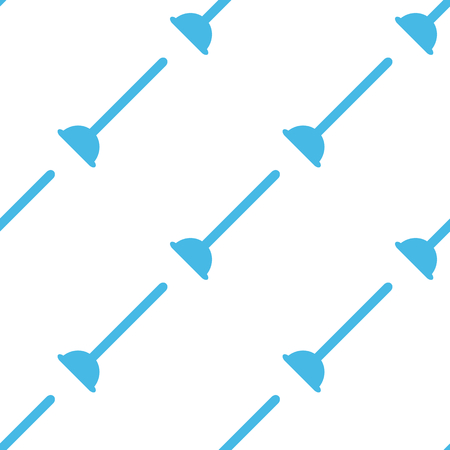 Flat plunger patternのイラスト素材