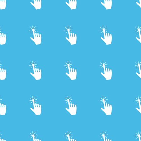 Hand cursor straight patternのイラスト素材