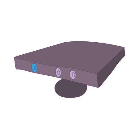 Projector icon in cartoon style isolated on white background. Technique symbolのイラスト素材