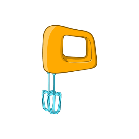 Mixer icon in cartoon style isolated on white background. Appliances symbolのイラスト素材