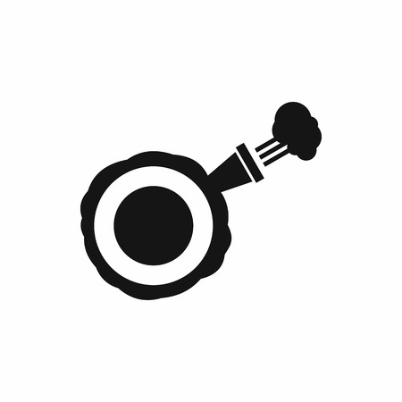 Whoopee cushion icon in simple style isolated on white background. Joke symbolのイラスト素材