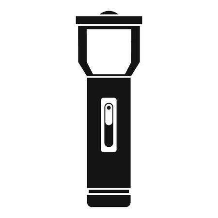 Pocket flashlight icon. Simple illustration of flashlight vector icon for webのイラスト素材