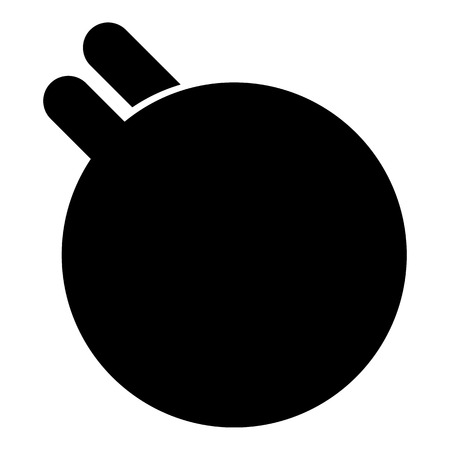 Hands holding fitness ball icon. Simple illustration of hands holding fitness ball vector icon for webのイラスト素材