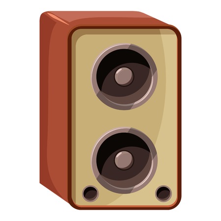 Sound speaker icon. Isometric 3d illustration of sound speaker vector icon for webのイラスト素材