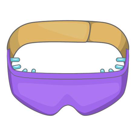 Sleeping mask icon. Cartoon illustration of mask vector icon for web designのイラスト素材