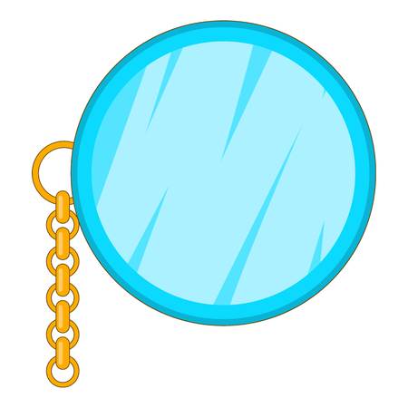 Monocle icon. Cartoon illustration of monocle vector icon for web designのイラスト素材