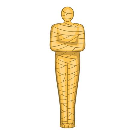 Ancient mummy icon. Cartoon illustration of mummy vector icon for web designのイラスト素材