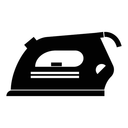 Iron icon. Simple illustration of iron vector icon for webのイラスト素材