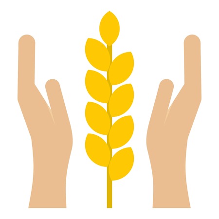 Spica icon. Flat illustration of spica vector icon for webのイラスト素材