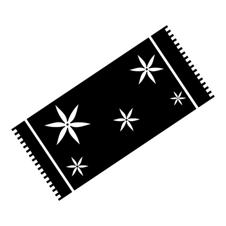 Mat icon. Simple illustration of mat vector icon for webのイラスト素材