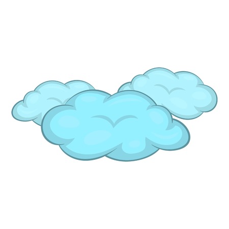 Clouds icon. Cartoon illustration of clouds vector icon for web designのイラスト素材