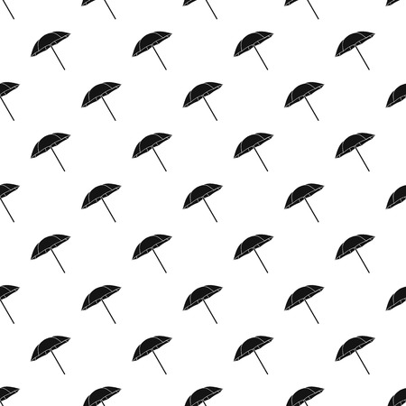 Umbrella pattern. Simple illustration of umbrella vector pattern for webのイラスト素材