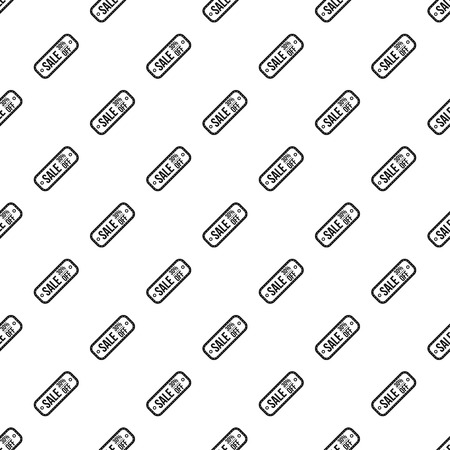 Sale tag 30 percent off pattern. Simple illustration of sale tag 30 percent off vector pattern for webのイラスト素材