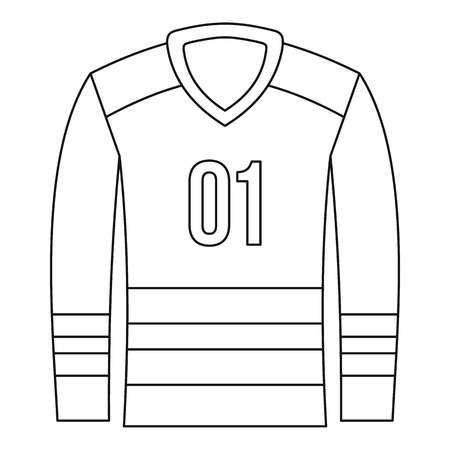 Sport uniform icon. Outline illustration of sport uniform vector icon for webのイラスト素材