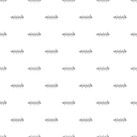 Music sound waves pattern. Simple illustration of music sound waves vector pattern for webのイラスト素材