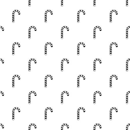 Candy cane pattern. Simple illustration of candy cane vector pattern for webのイラスト素材